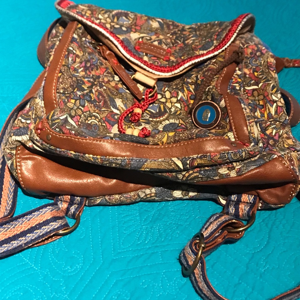 Convertible backpack/Crossbody Bag